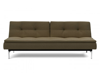 Innovation Living Dublexo Stainless Steel Sofa Bed - 575 Vivus Dusty Olive