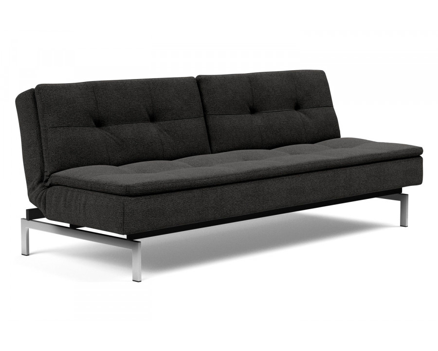 Innovation Living Dublexo Stainless Steel Sofa Bed - 577 Kenya Dark Gray