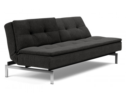 Innovation Living Dublexo Stainless Steel Sofa Bed - 577 Kenya Dark Gray