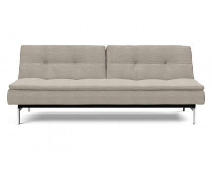 Innovation Living Dublexo Stainless Steel Sofa Bed - 579 Kenya Gravel