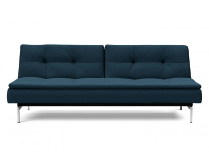 Innovation Living Dublexo Stainless Steel Sofa Bed - 580 Argus Navy Blue