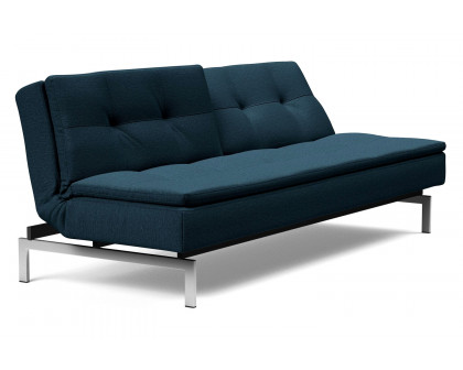 Innovation Living Dublexo Stainless Steel Sofa Bed - 580 Argus Navy Blue