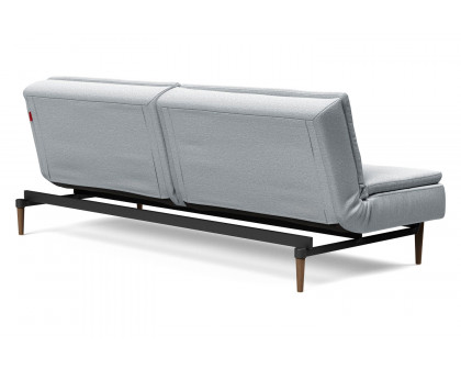 Innovation Living Dublexo Styletto Sofa Bed Dark Wood - 583 Argus Gray