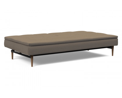 Innovation Living Dublexo Styletto Sofa Bed Dark Wood - 585 Argus Brown