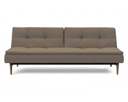 Innovation Living Dublexo Styletto Sofa Bed Dark Wood - 585 Argus Brown