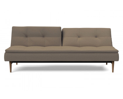 Innovation Living Dublexo Styletto Sofa Bed Dark Wood - 585 Argus Brown