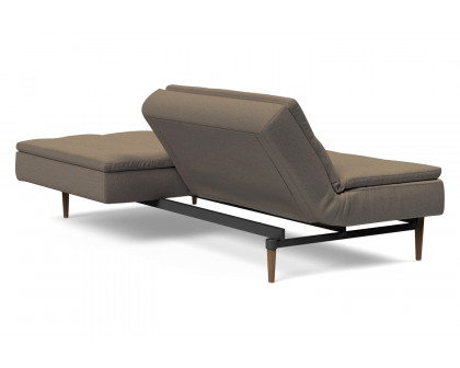 Innovation Living Dublexo Styletto Sofa Bed Dark Wood - 585 Argus Brown