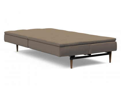 Innovation Living Dublexo Styletto Sofa Bed Dark Wood - 585 Argus Brown