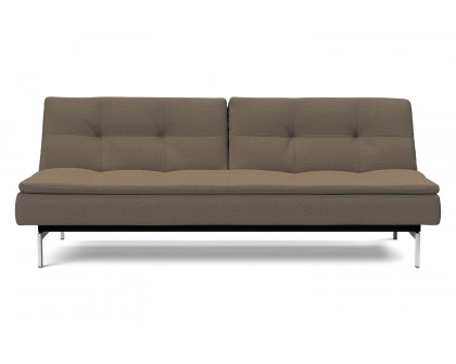 Innovation Living Dublexo Stainless Steel Sofa Bed - 585 Argus Brown