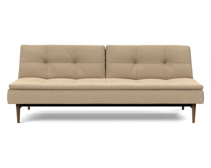 Innovation Living Dublexo Styletto Sofa Bed Dark Wood - 587 Phobos Mocha