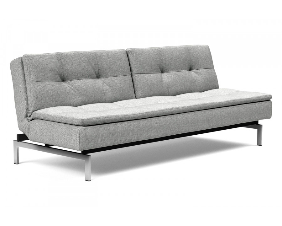 Innovation Living Dublexo Stainless Steel Sofa Bed - 590 Micro Check Gray