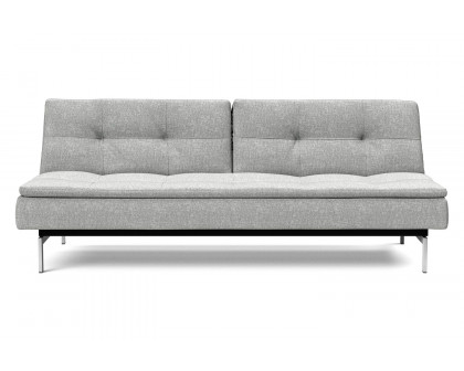 Innovation Living Dublexo Stainless Steel Sofa Bed - 590 Micro Check Gray