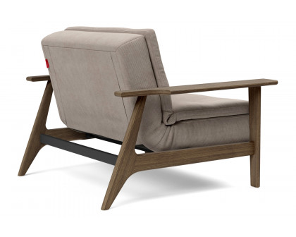 Innovation Living Dublexo Frej Chair Smoked Oak - 318 Cordufine Beige