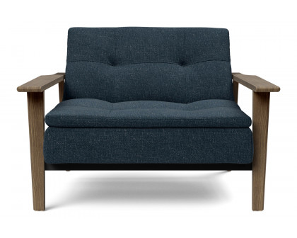 Innovation Living Dublexo Frej Chair Smoked Oak - 515 Nist Blue