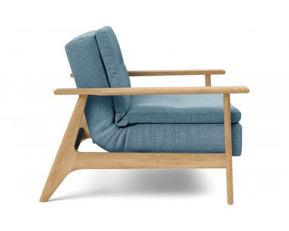 Innovation Living Dublexo Frej Chair Oak - 525 Mixed Dance Light Blue