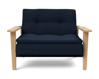 Innovation Living Dublexo Frej Chair Oak - 528 Mixed Dance Blue