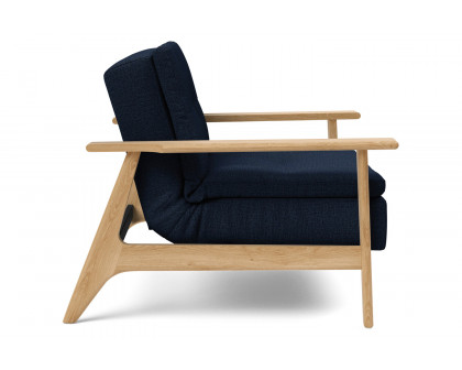 Innovation Living Dublexo Frej Chair Oak - 528 Mixed Dance Blue