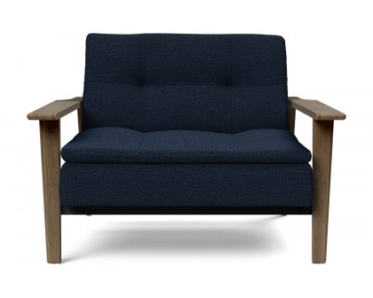 Innovation Living Dublexo Frej Chair Smoked Oak - 528 Mixed Dance Blue