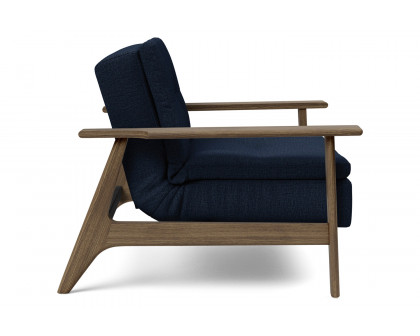 Innovation Living Dublexo Frej Chair Smoked Oak - 528 Mixed Dance Blue