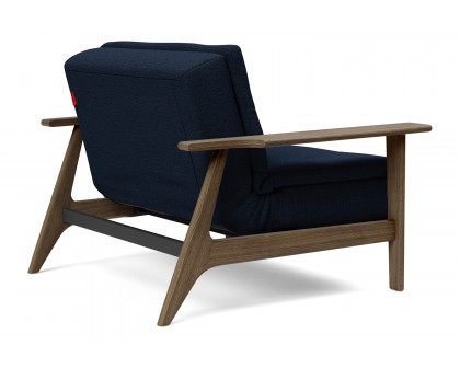 Innovation Living Dublexo Frej Chair Smoked Oak - 528 Mixed Dance Blue