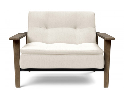 Innovation Living Dublexo Frej Chair Smoked Oak - 531 Bouclé Off White