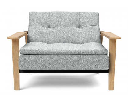 Innovation Living Dublexo Frej Chair Oak - 538 Melange Light Gray