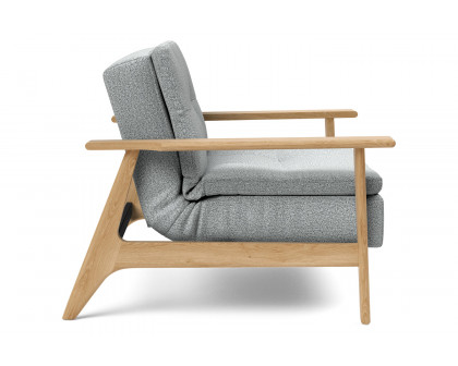 Innovation Living Dublexo Frej Chair Oak - 538 Melange Light Gray