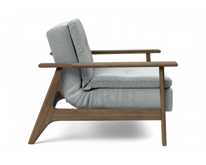 Innovation Living Dublexo Frej Chair Smoked Oak - 538 Melange Light Gray