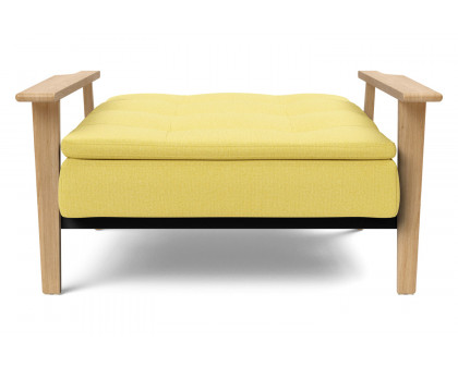 Innovation Living Dublexo Frej Chair Oak - 554 Soft Mustard Flower