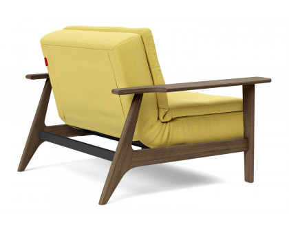 Innovation Living Dublexo Frej Chair Smoked Oak - 554 Soft Mustard Flower