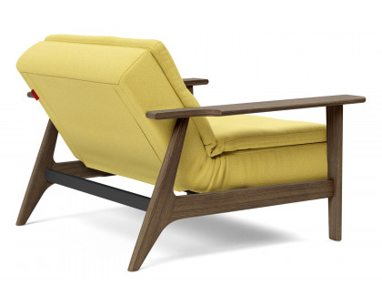 Innovation Living Dublexo Frej Chair Smoked Oak - 554 Soft Mustard Flower