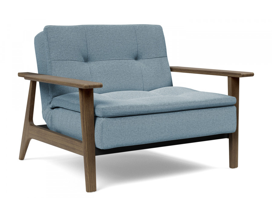 Innovation Living Dublexo Frej Chair Smoked Oak - 558 Soft Indigo