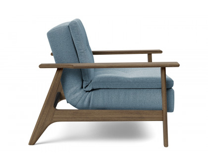 Innovation Living Dublexo Frej Chair Smoked Oak - 558 Soft Indigo