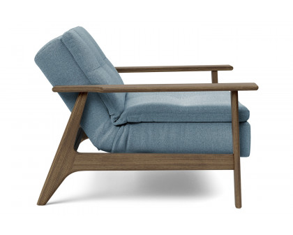 Innovation Living Dublexo Frej Chair Smoked Oak - 558 Soft Indigo