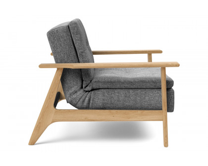 Innovation Living Dublexo Frej Chair Oak - 563 Twist Charcoal