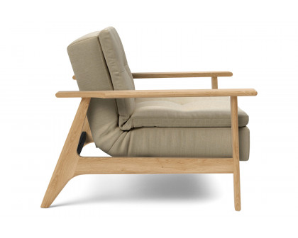 Innovation Living Dublexo Frej Chair Oak - 571 Vivus Dusty Sand