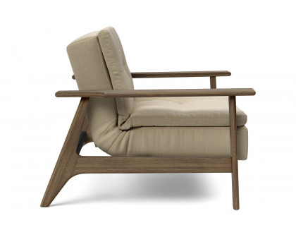 Innovation Living Dublexo Frej Chair Smoked Oak - 571 Vivus Dusty Sand