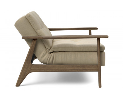 Innovation Living Dublexo Frej Chair Smoked Oak - 571 Vivus Dusty Sand