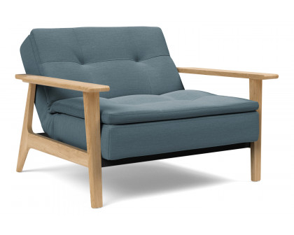 Innovation Living Dublexo Frej Chair Oak - 573 Vivus Dusty Blue