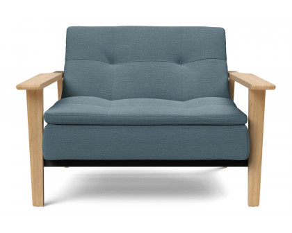 Innovation Living Dublexo Frej Chair Oak - 573 Vivus Dusty Blue