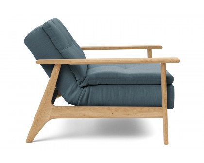 Innovation Living Dublexo Frej Chair Oak - 573 Vivus Dusty Blue