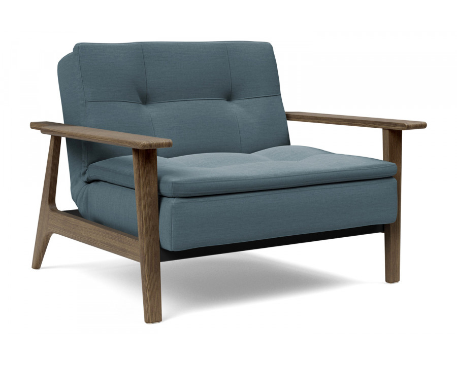 Innovation Living Dublexo Frej Chair Smoked Oak - 573 Vivus Dusty Blue