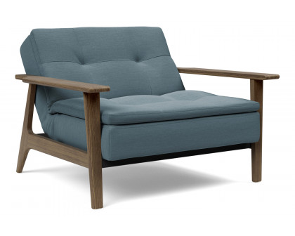 Innovation Living Dublexo Frej Chair Smoked Oak - 573 Vivus Dusty Blue