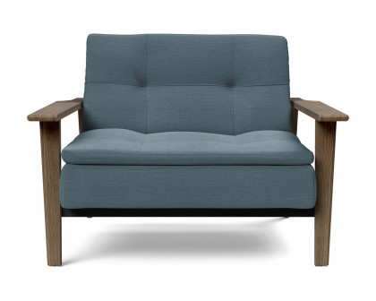 Innovation Living Dublexo Frej Chair Smoked Oak - 573 Vivus Dusty Blue