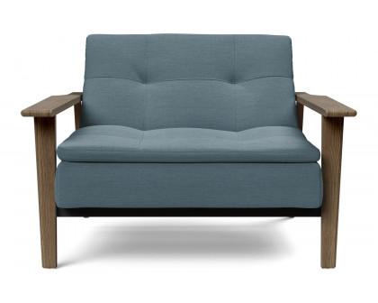 Innovation Living Dublexo Frej Chair Smoked Oak - 573 Vivus Dusty Blue