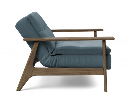 Innovation Living Dublexo Frej Chair Smoked Oak - 573 Vivus Dusty Blue