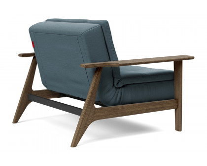 Innovation Living Dublexo Frej Chair Smoked Oak - 573 Vivus Dusty Blue