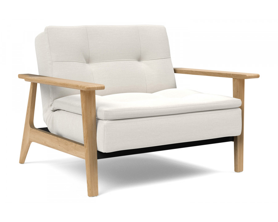 Innovation Living Dublexo Frej Chair Oak - 574 Vivus Dusty Off White