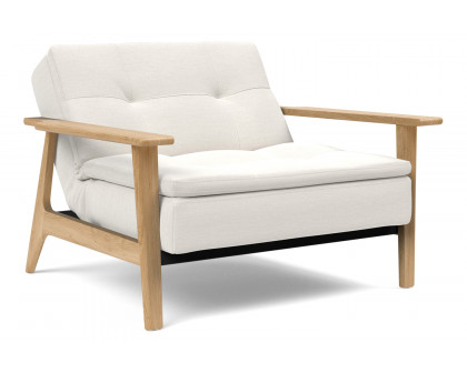 Innovation Living Dublexo Frej Chair Oak - 574 Vivus Dusty Off White