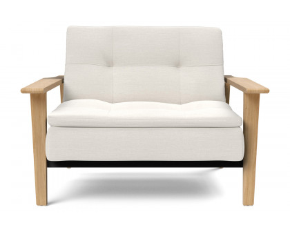 Innovation Living Dublexo Frej Chair Oak - 574 Vivus Dusty Off White